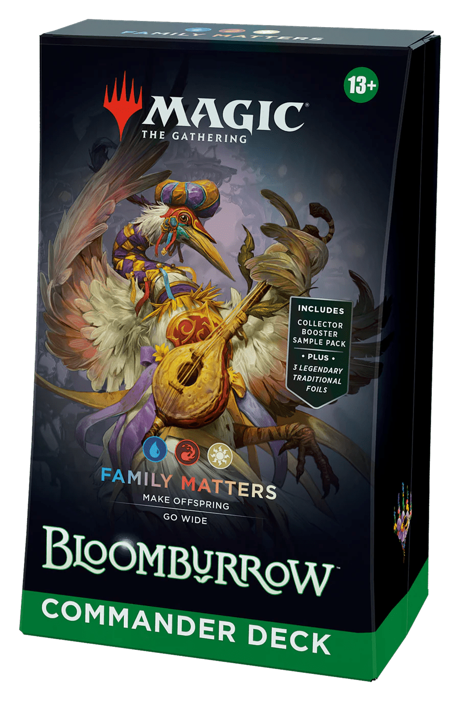 Magic the Gathering Bloomburrow Family Matters Commander Decks - WiredVillage Games - Wizards of the Coast