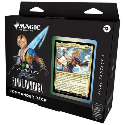 Magic the Gathering Final Fantasy Counter Blitz Commander Deck - WiredVillage Games - Wizards of the Coast