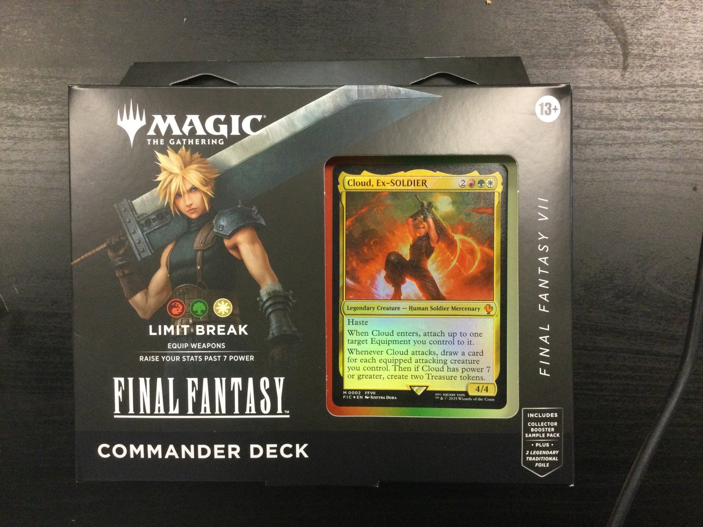 Magic The Gathering Final Fantasy Limit Break Commander Deck -