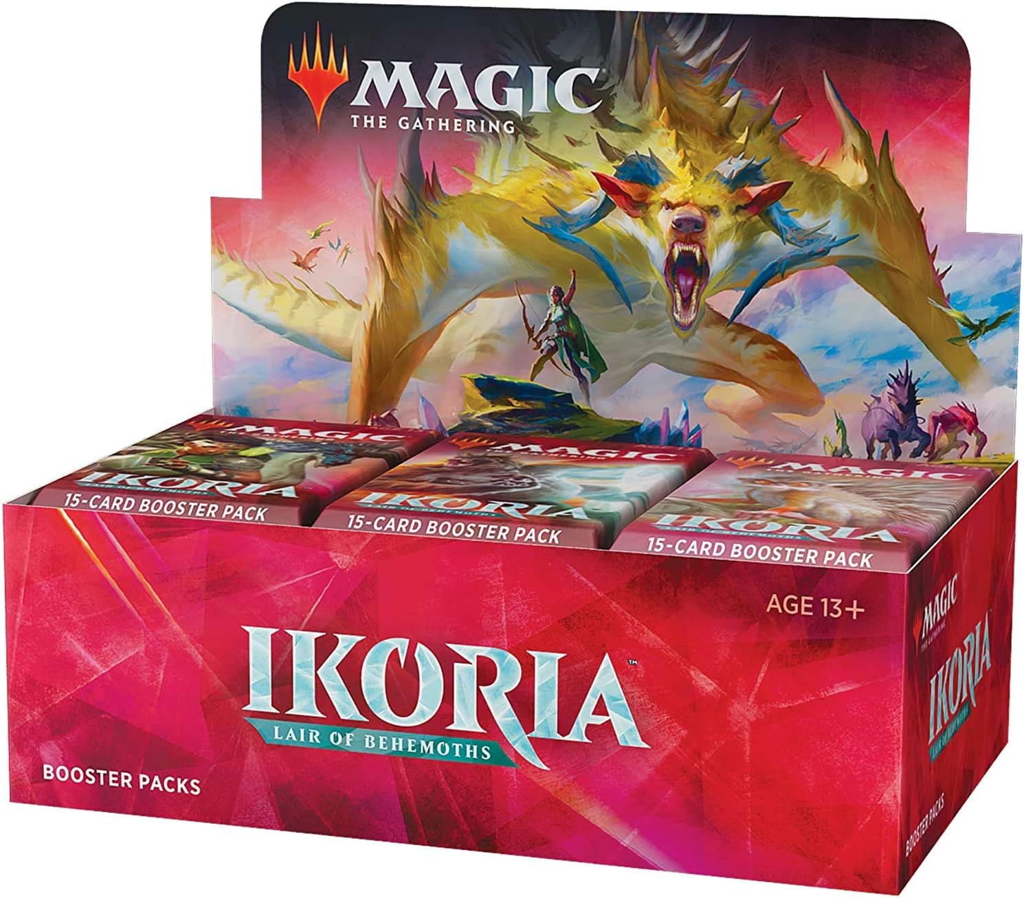Magic The Gathering Ikoria: Lair of Behemoths Draft Booster Box - WiredVillage Games - Wiredvillage Games