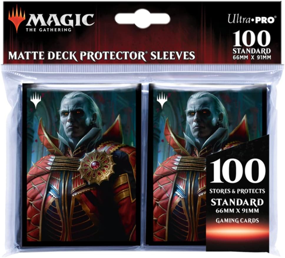 Magic The Gathering - Innistrad Crimson Vow 100ct Sleeves V3 Featuring Edgar, Charmed Groom - WiredVillage GamesWiredvillage Games