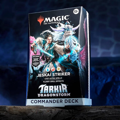 Magic the Gathering Jeskai Striker Commander Deck - WiredVillage Games - Wizards of the Coast
