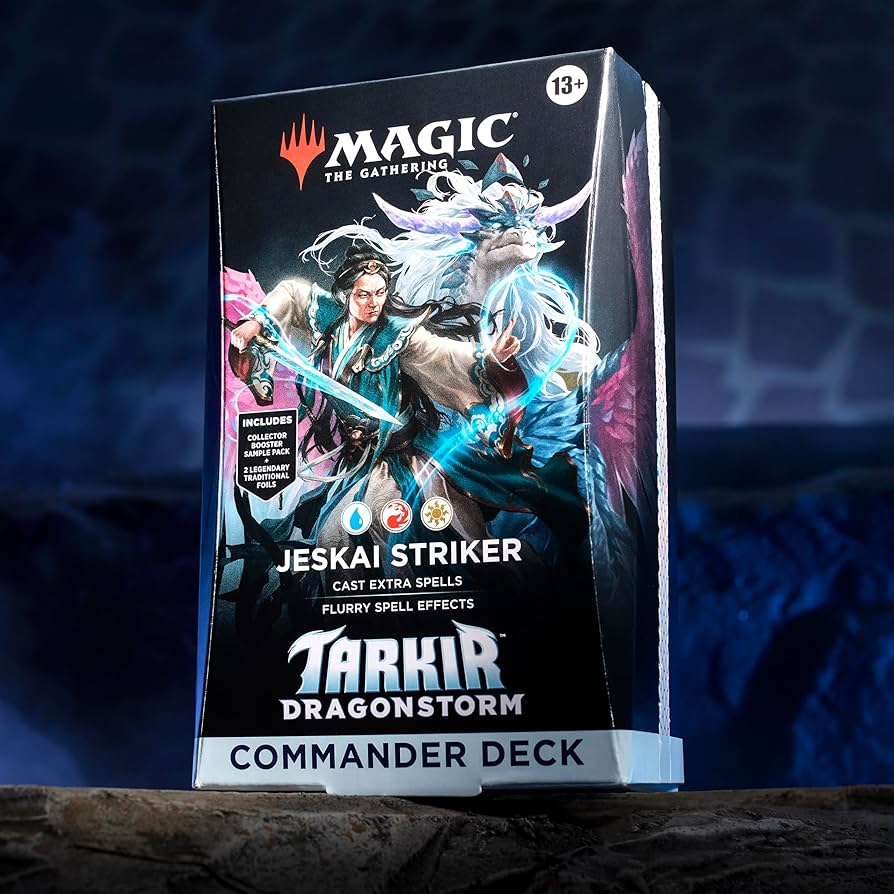 Magic the Gathering Jeskai Striker Commander Deck - WiredVillage Games - Wizards of the Coast