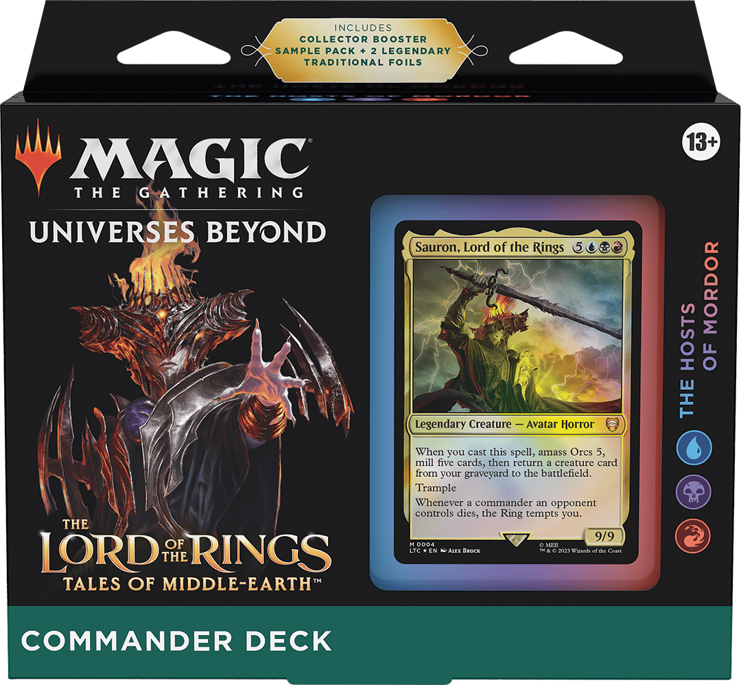 Magic The Gathering: Universes Beyond Lord of The Rings: Tales of Middle - Earth Commander Deck - WiredVillage GamesWiredvillage Games