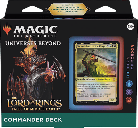 Magic The Gathering: Universes Beyond Lord of The Rings: Tales of Middle - Earth Commander Deck - WiredVillage Games - Wiredvillage Games