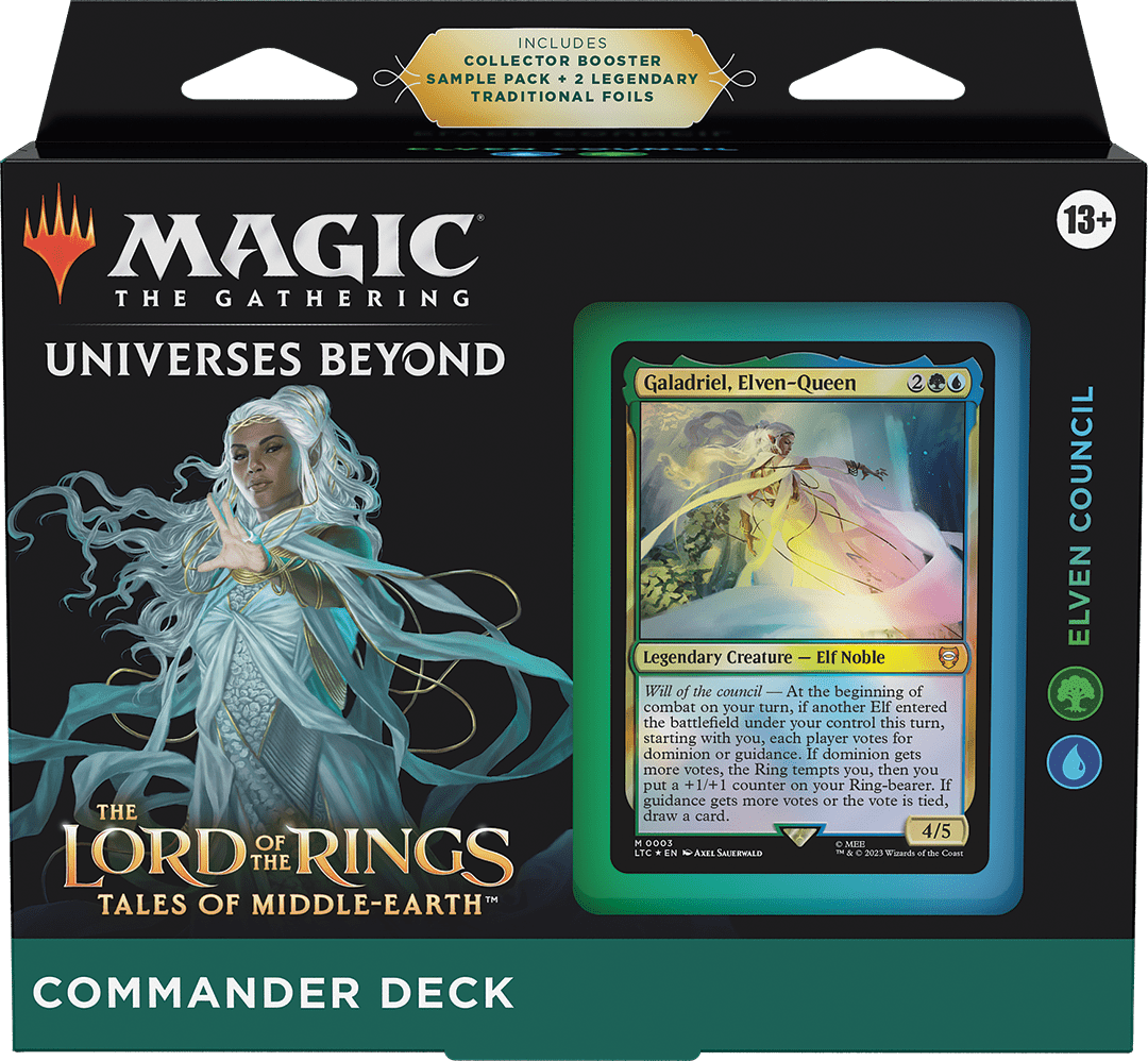 Magic The Gathering: Universes Beyond Lord of The Rings: Tales of Middle - Earth Commander Deck - WiredVillage GamesWiredvillage Games