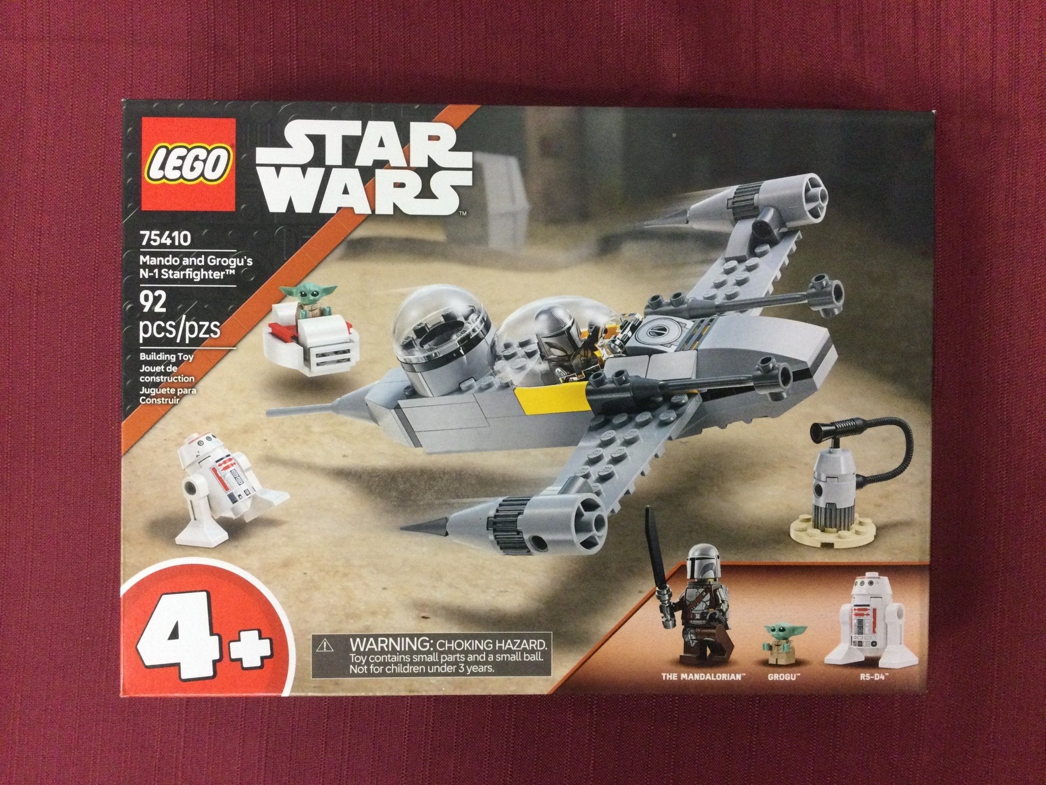 Mando and Grogu’s N - 1 Starfight Lego - WiredVillage Games - WiredVillage Games