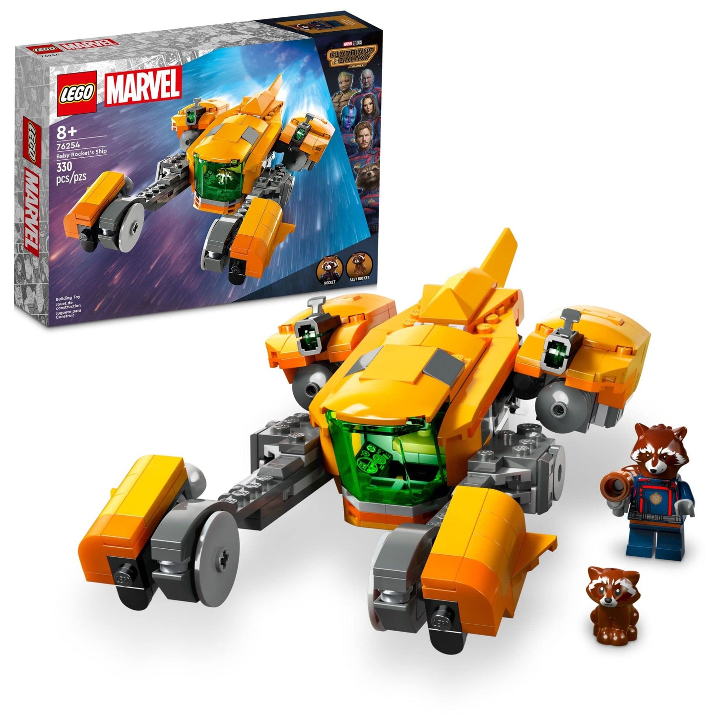 Marvel Baby Rockets ship 76254 - WiredVillage Games - LEGO