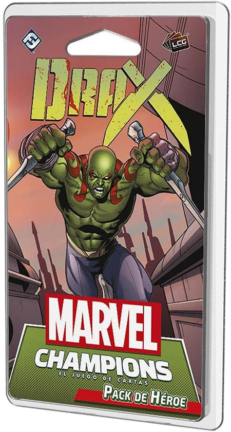 Marvel Champions The Card Game Drax HERO PACK - WiredVillage Games - Fantasy Flight Games