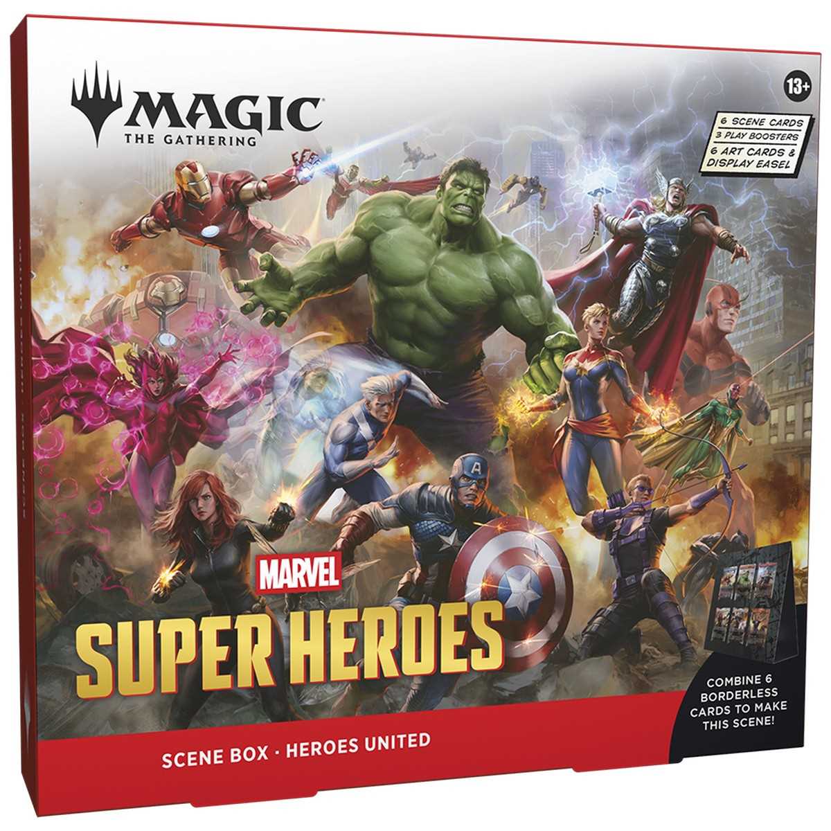 Marvel Super Heroes Scene Box heroes unite - Trading Card