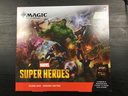 Marvel Super Heroes Scene Box heroes unite -