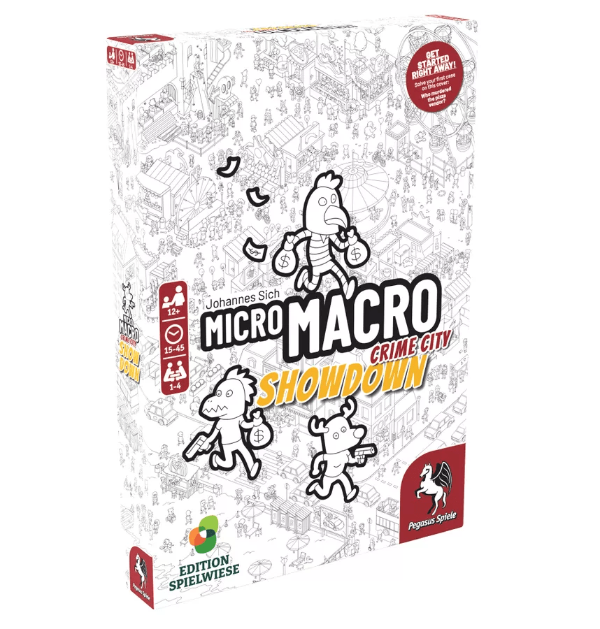 Micro Macro Crime City: Showdown - WiredVillage Games - Pegasus Spiele WiredVillage Games