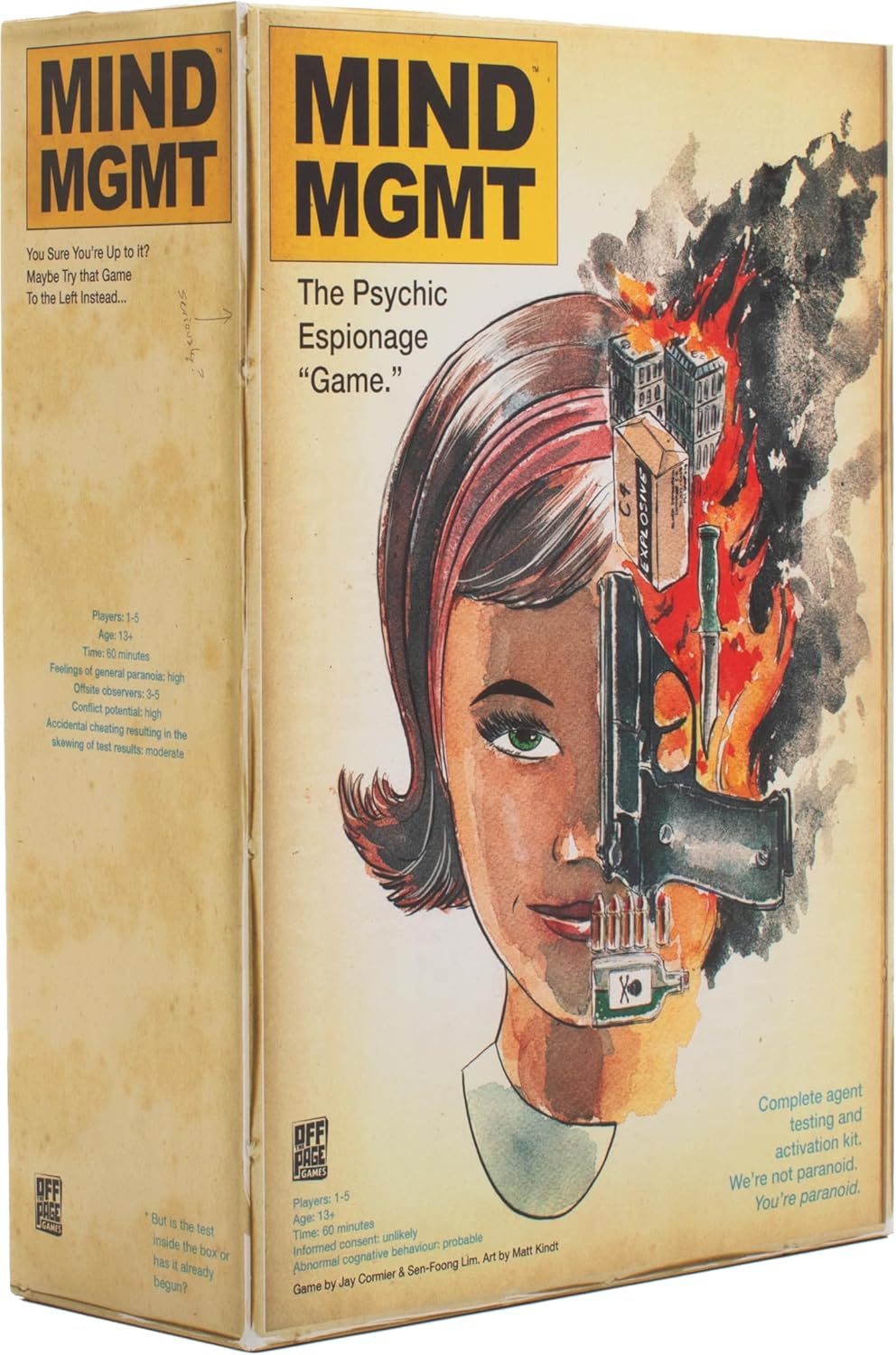 Mind MGMT: The Psychic Espionage Board Game - WiredVillage Games - Wiredvillage Games