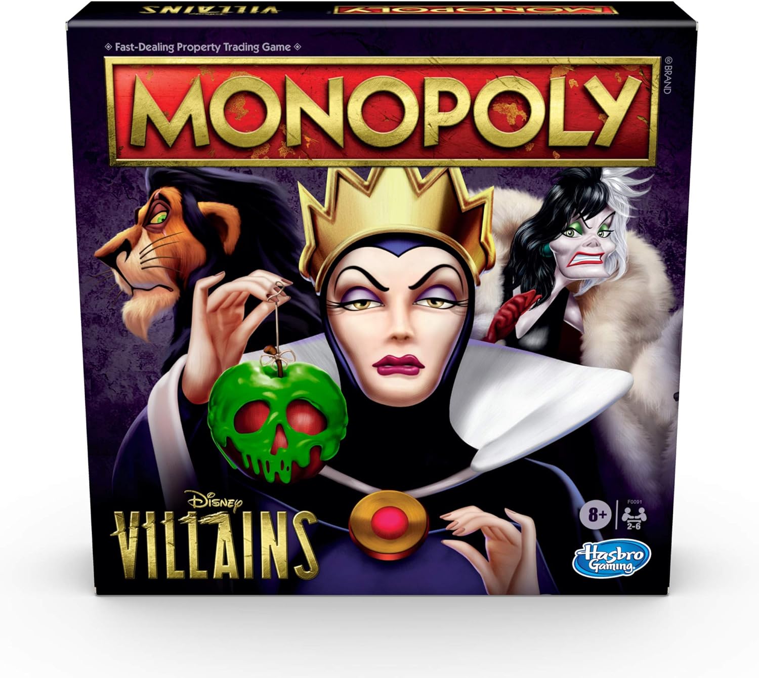 Monopoly: Disney Villain - WiredVillage Games - Hasbro