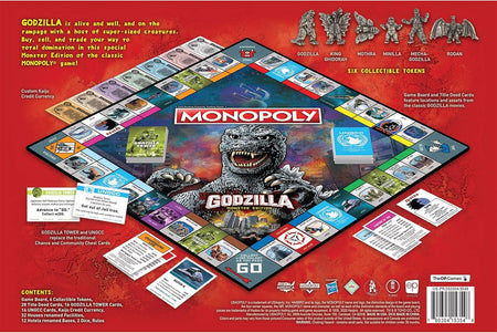 MONOPOLY: Godzilla - WiredVillage Games - Wiredvillage Games