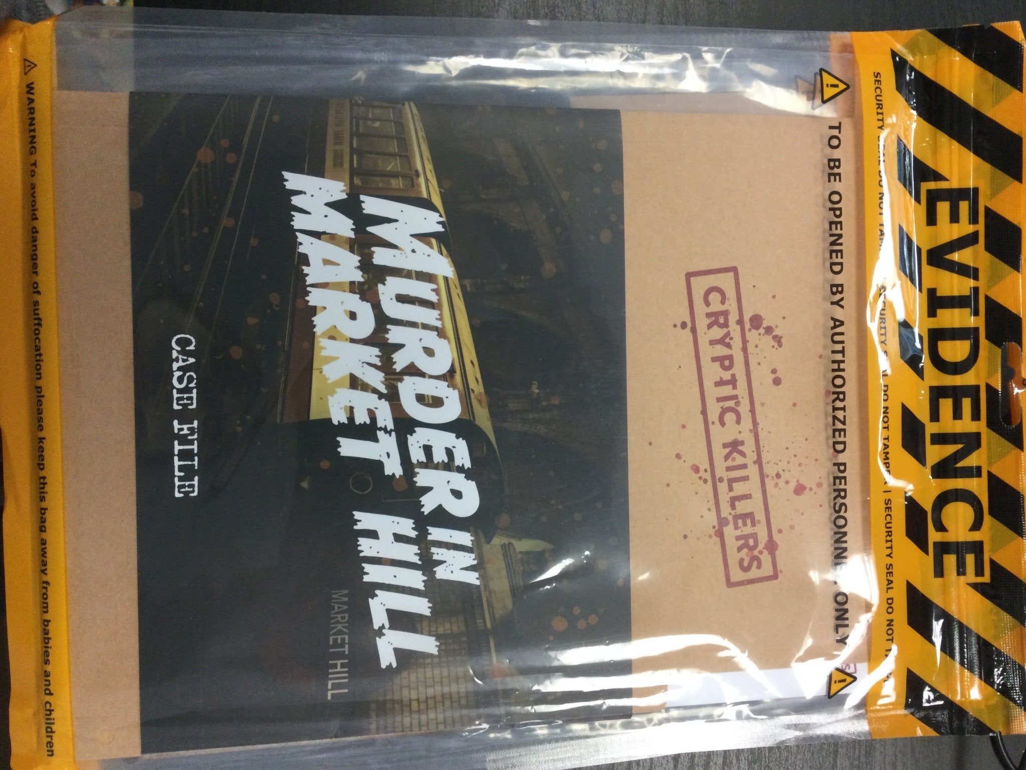 Murder in market hill - WiredVillage Games - Cryptic Killers