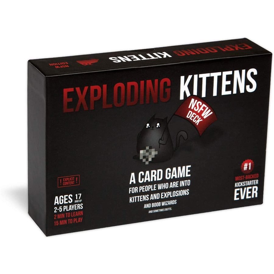 NSFW by Exploding Kittens - WiredVillage Games - Exploding Kittens