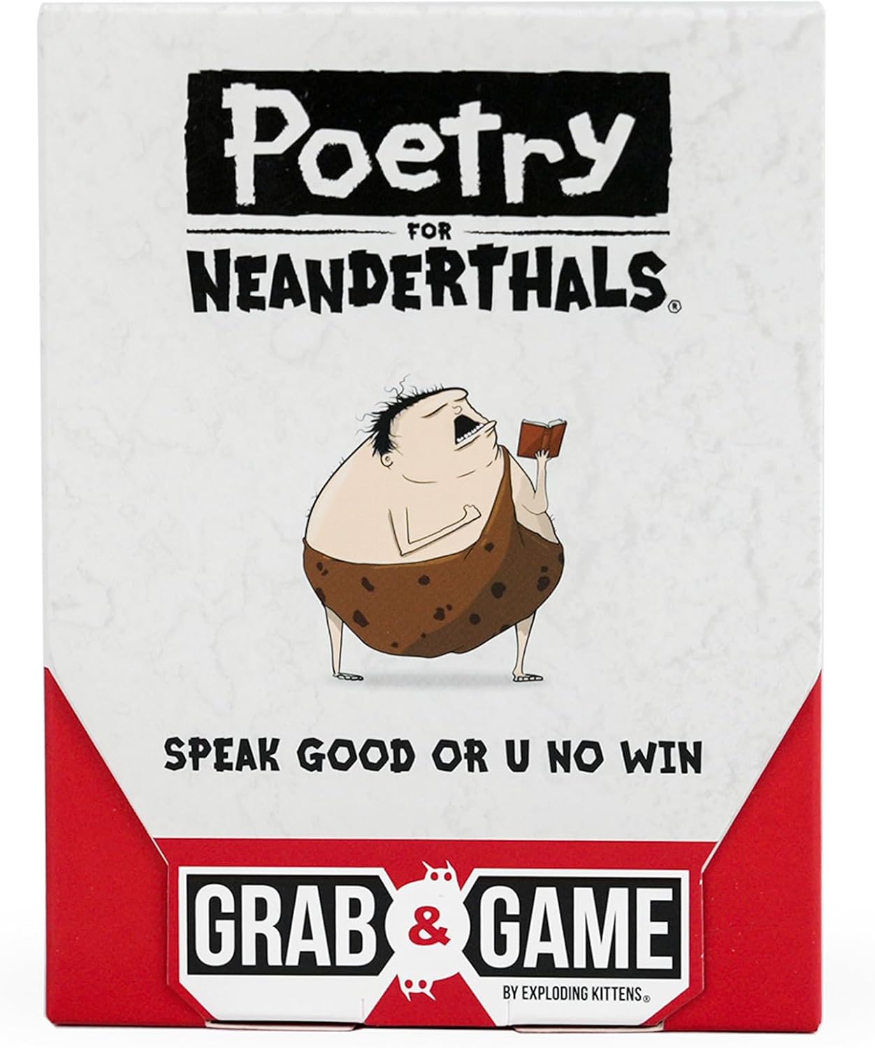 Poetry for Neanderthals: Grab & Game - WiredVillage Games - Exploding Kittens