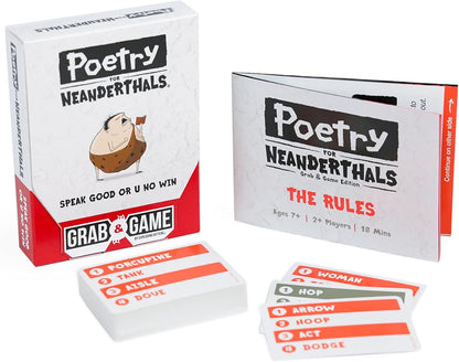 Poetry for Neanderthals: Grab & Game - WiredVillage Games - Exploding Kittens