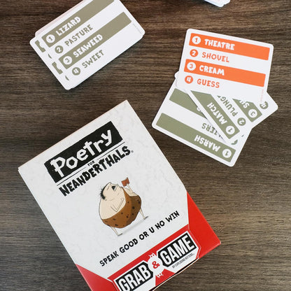 Poetry for Neanderthals: Grab & Game - WiredVillage Games - Exploding Kittens