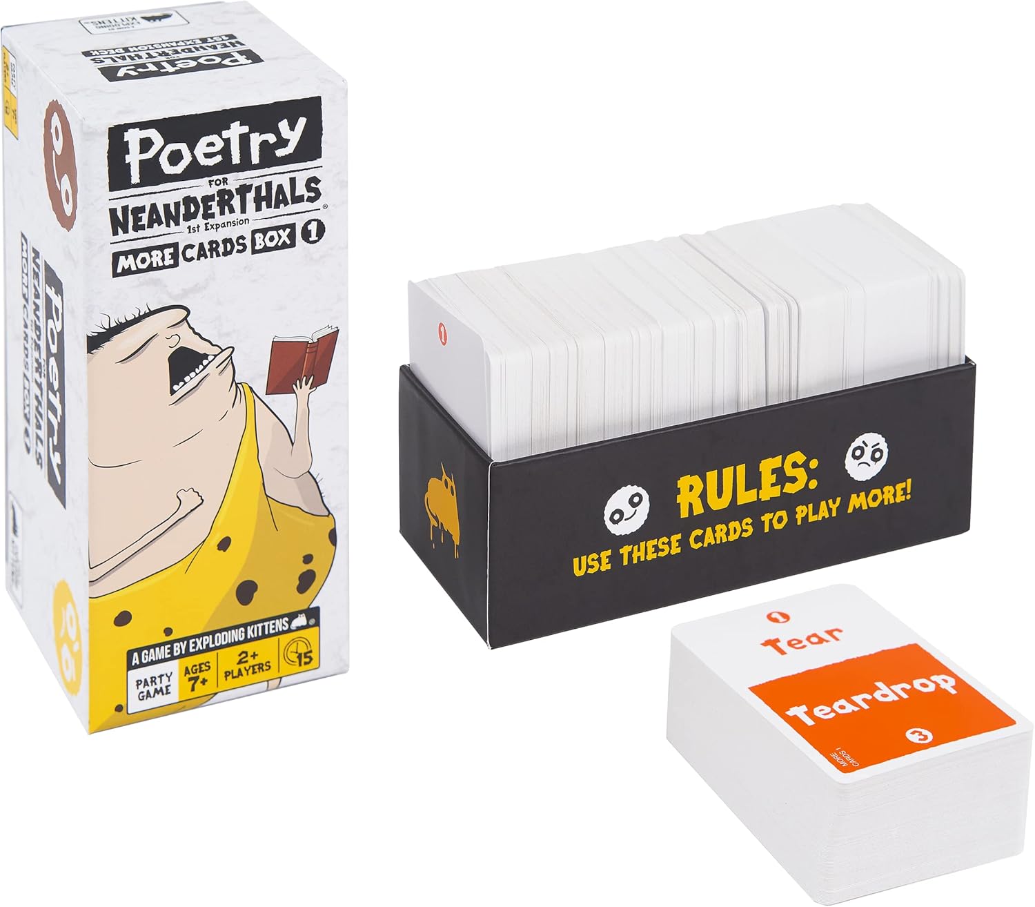 Poetry for Neanderthals More Cards - WiredVillage GamesExploding Kittens