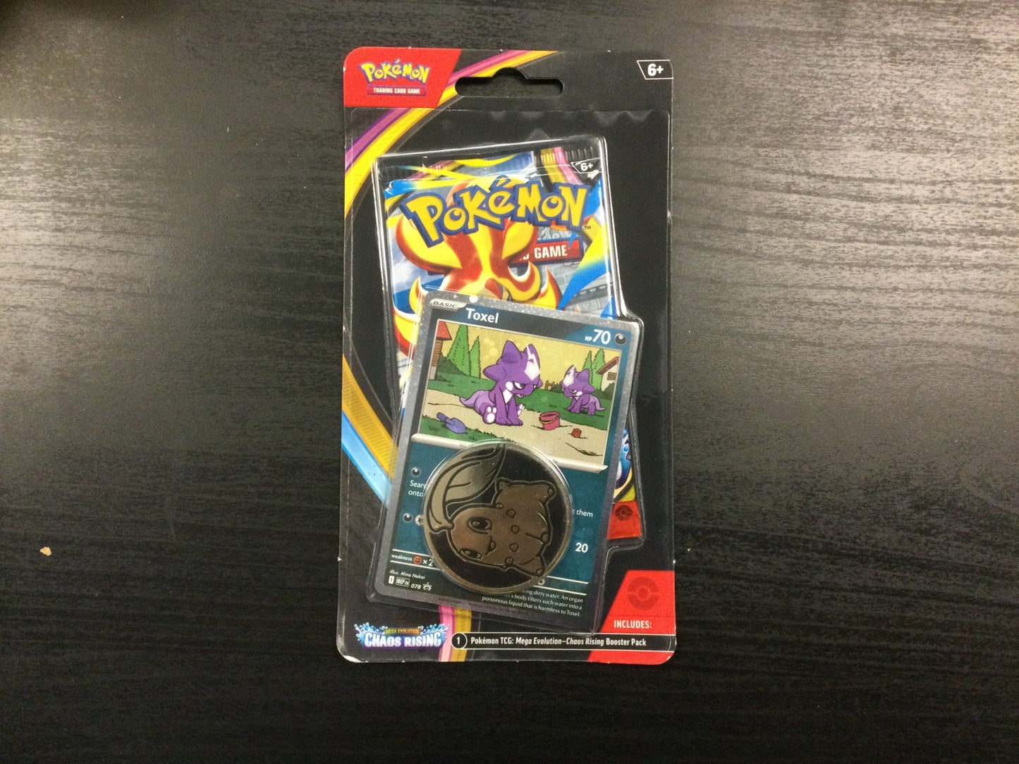 Pokémon Mega Evolution Chaos Rising Checklane Booster - WiredVillage Games - The Pokémon Company WiredVillage Games