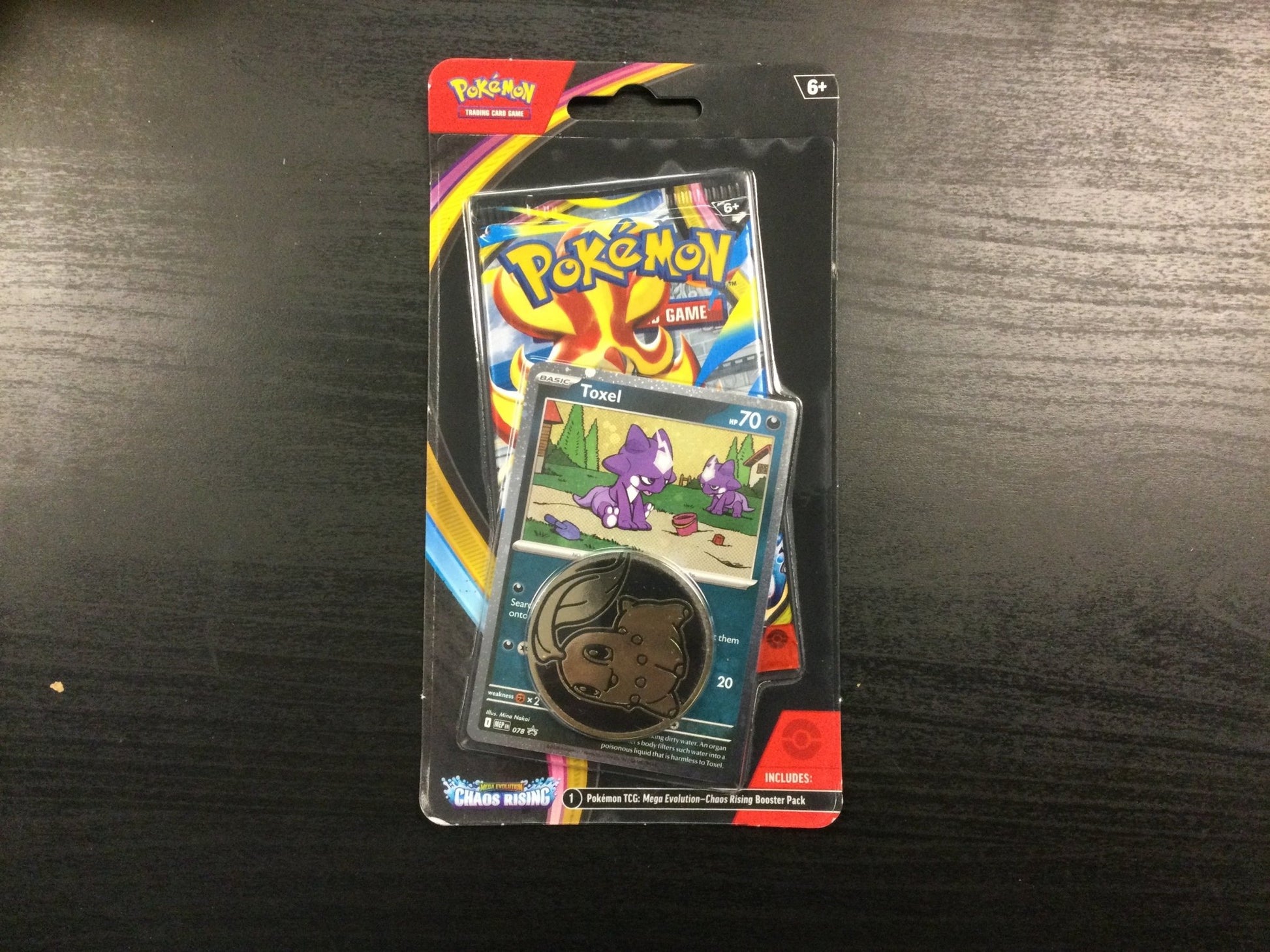 Pokémon Mega Evolution Chaos Rising Checklane Booster - WiredVillage Games - The Pokémon Company WiredVillage Games