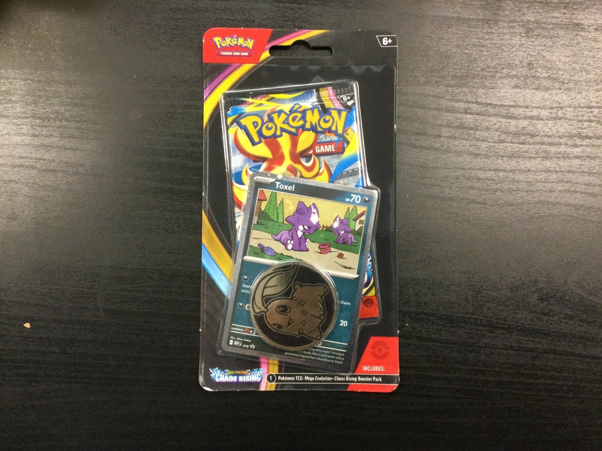 Pokémon Mega Evolution Chaos Rising Checklane Booster - WiredVillage Games - The Pokémon Company WiredVillage Games