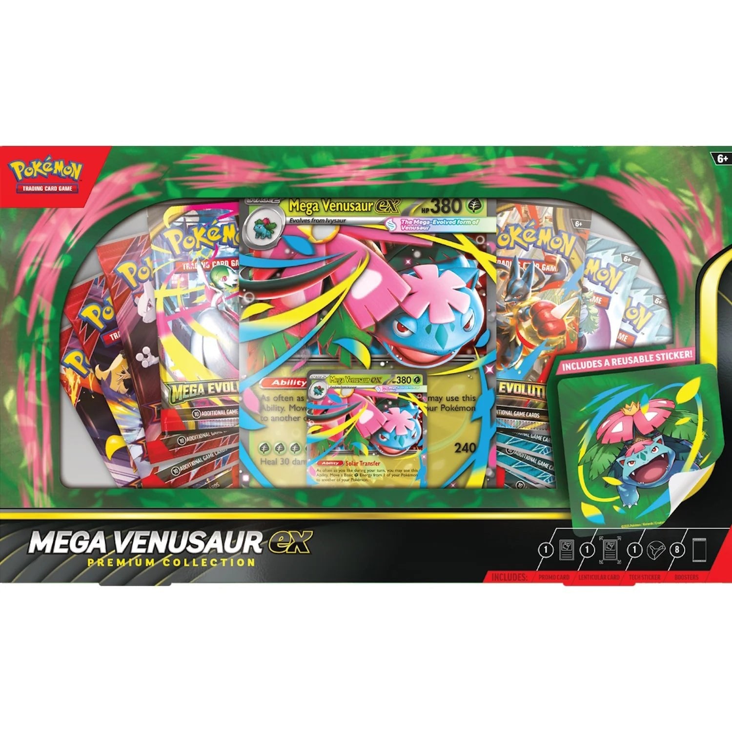 Pokémon Mega Venusaur Ex Premium Collection - WiredVillage Games - The Pokémon Company