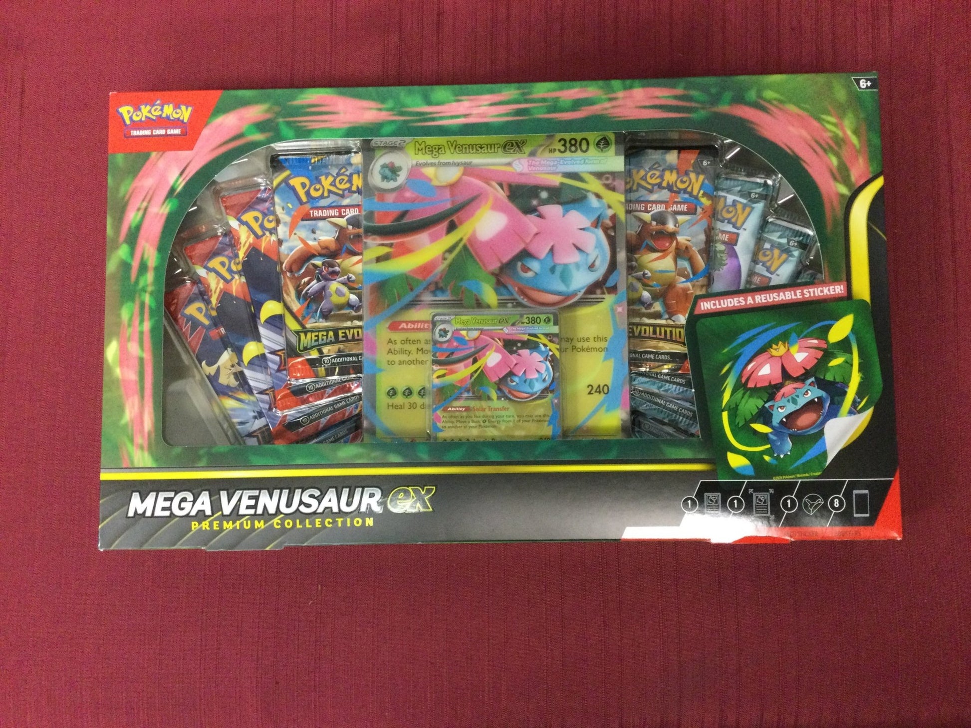 Pokémon Mega Venusaur Ex Premium Collection - WiredVillage Games - The Pokémon Company