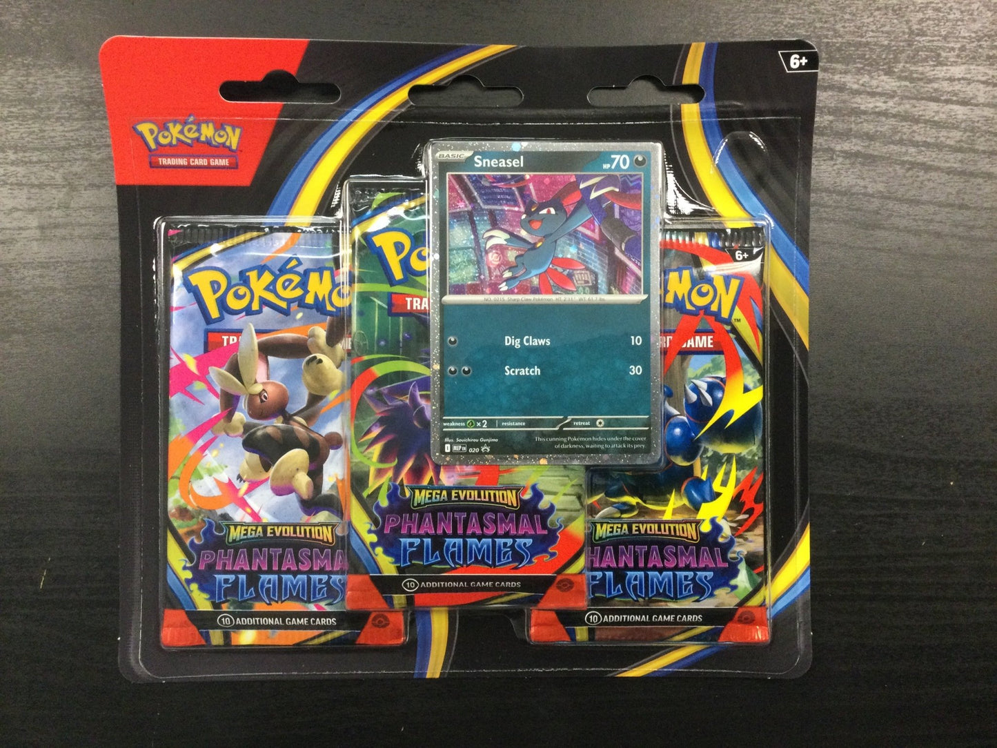 Pokémon Phantasmal Flames 3 pack blister - WiredVillage Games - The Pokémon Company