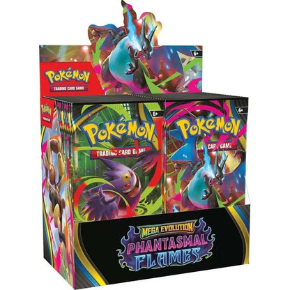 Pokémon Phantasmal Flames Booster box - WiredVillage Games - The Pokémon Company