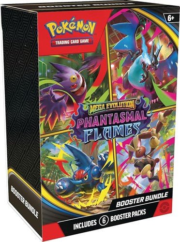 Pokémon Phantasmal Flames Booster Bundle - WiredVillage Games - The Pokémon Company