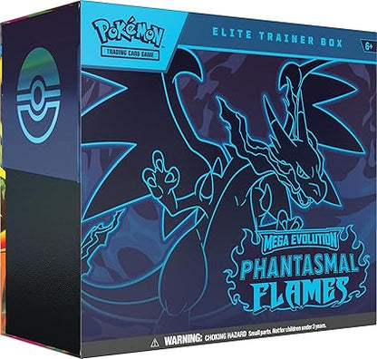 Pokémon Phantasmal Flames Elite Trainer Box - WiredVillage Games - The Pokémon Company