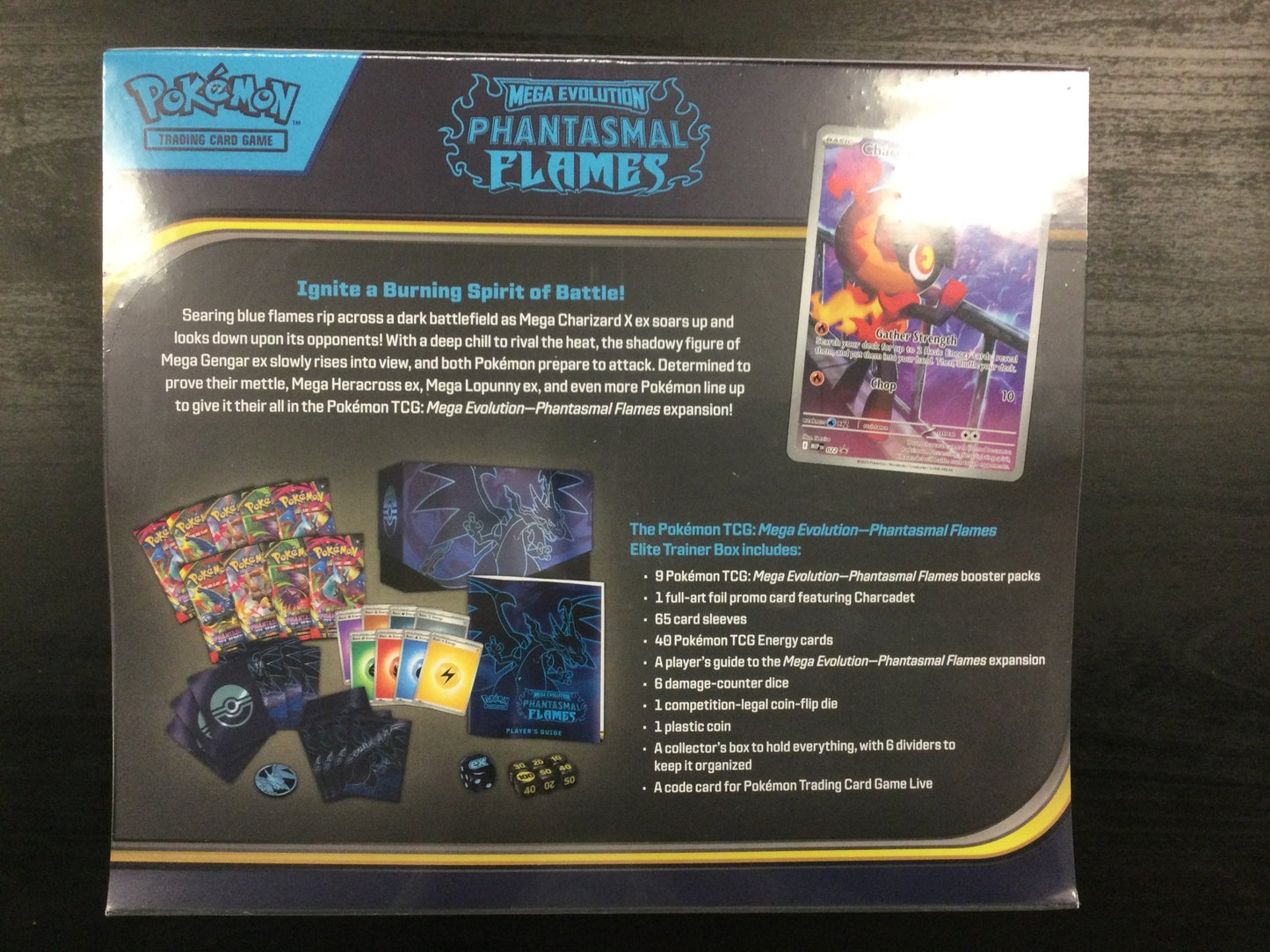 Pokémon Phantasmal Flames Elite Trainer Box - WiredVillage Games - The Pokémon Company