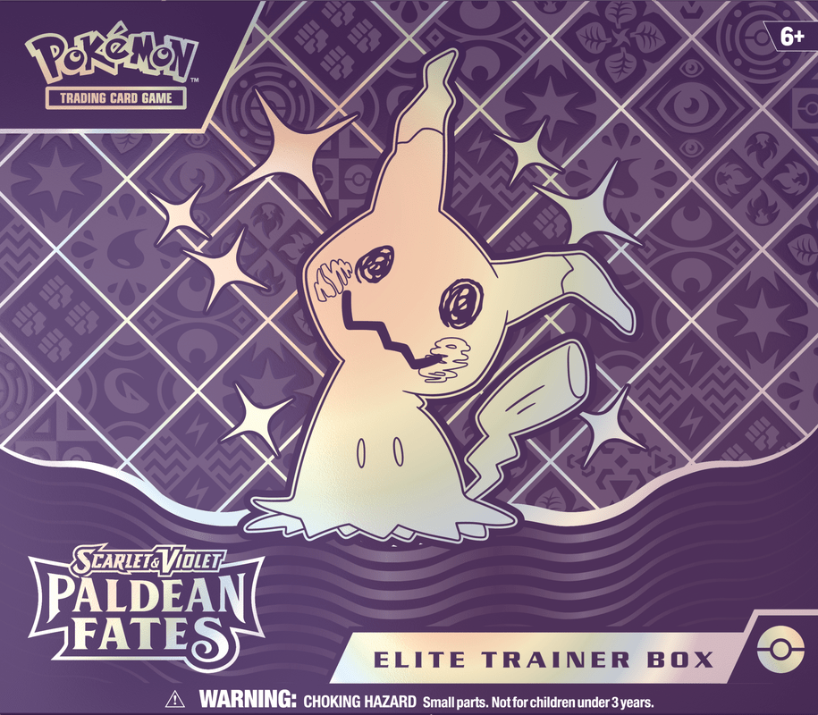 Pokemon Scarlet and Violet 4.5 Paldean Fates Elite Trainer - WiredVillage Games - The Pokémon Company