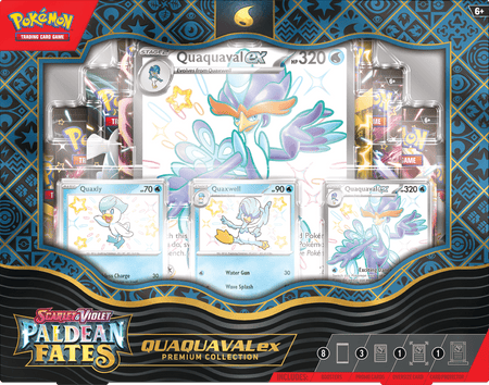 Pokemon Scarlet and Violet 4.5 Paldean Fates Premium Collection Meowscarada ex - WiredVillage Games - The Pokémon Company