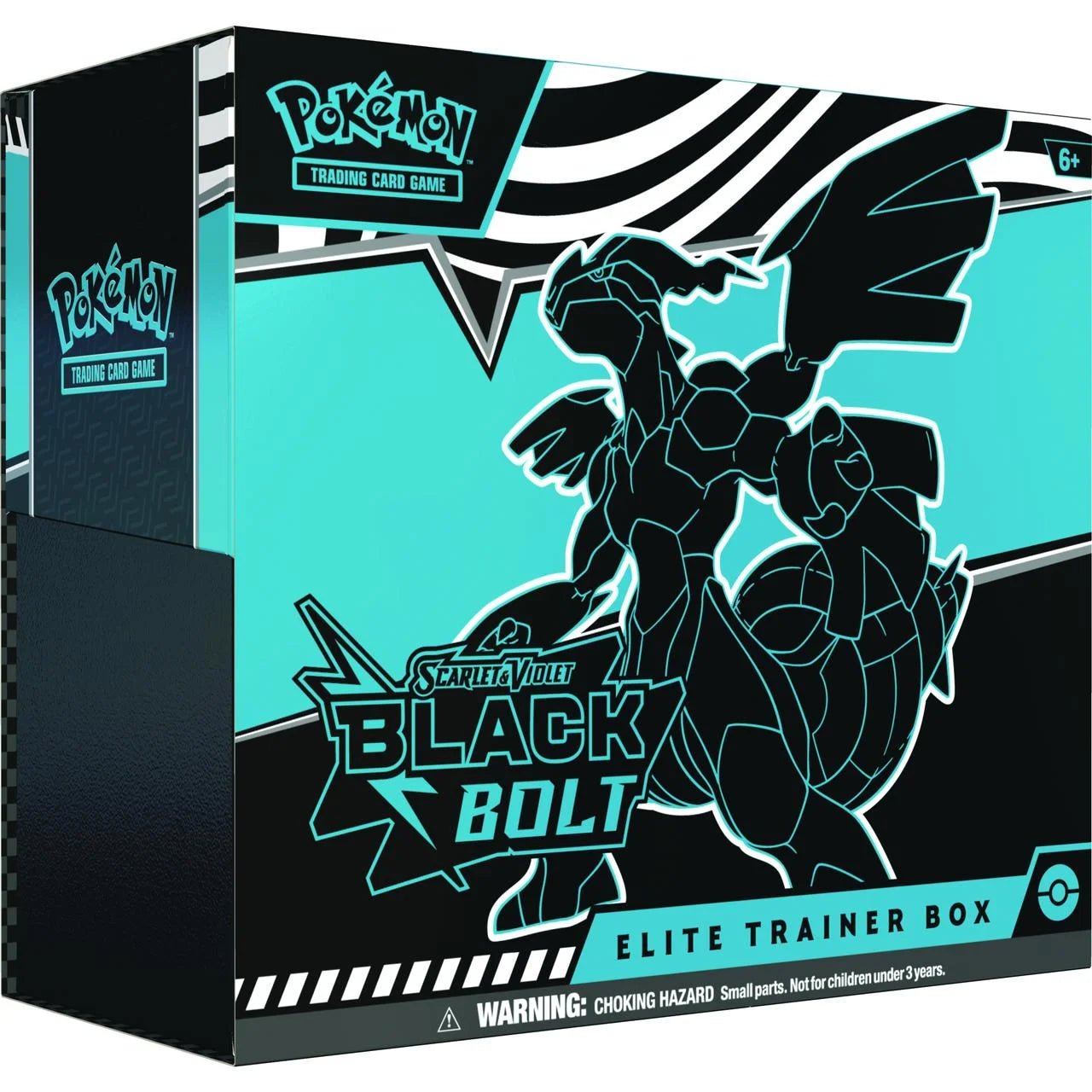 Pokemon Scarlet and Violet Black Bolt - Elite Trainer Box - WiredVillage Games - WiredVillage Games