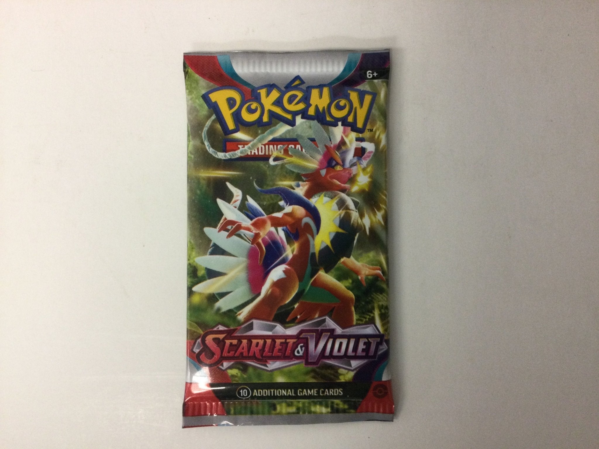 Pokémon Scarlet and Violet Booster pack - WiredVillage Games - The Pokémon Company