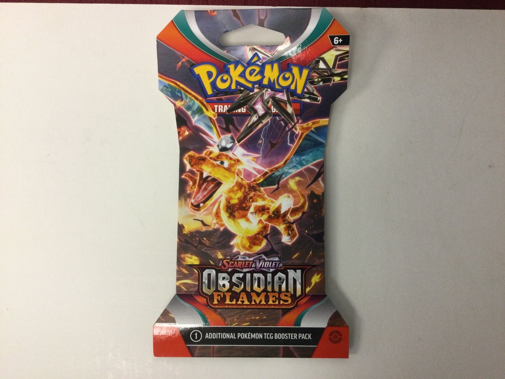 Pokémon Scarlet and Violet Obsidian Flames booster pack - WiredVillage Games - The Pokémon Company