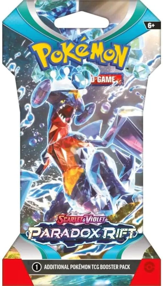 Pokémon Scarlet And Violet Paradox Rift Sleeved Booster - WiredVillage Games - The Pokémon Company WiredVillage Games