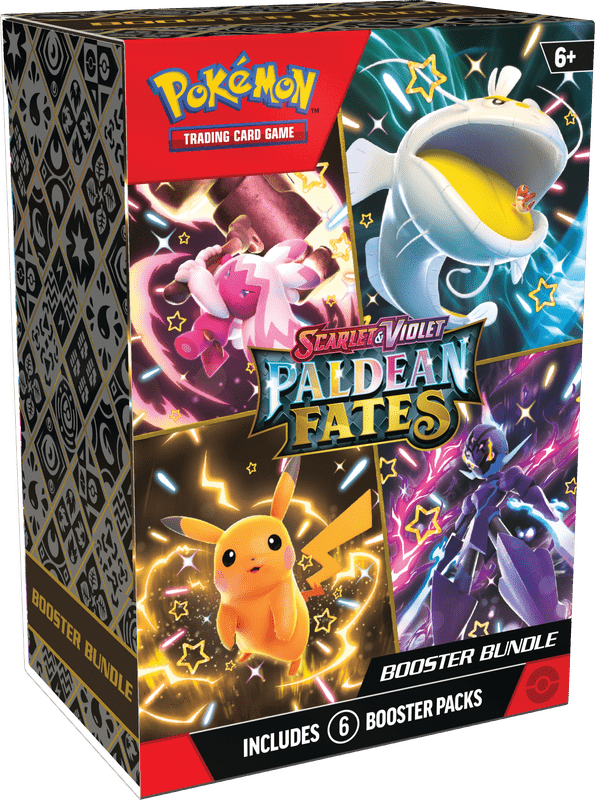 Pokémon SV04.5 Paldean Fates Booster Bundle - WiredVillage Games - The Pokémon Company