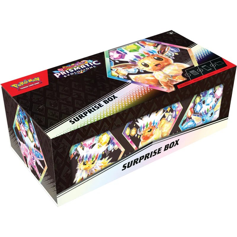 POKEMON SV8.5 PRISMATIC EVOLUTIONS SURPRISE BOX - WiredVillage Games - The Pokémon Company