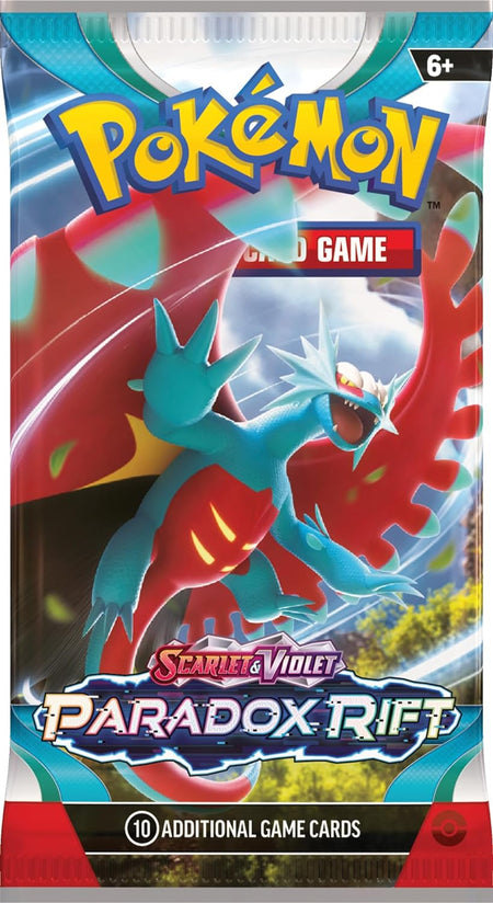 Pokemon TCG Scarlet & Violet: Paradox Rift Sealed Booster Pack - WiredVillage Games - The Pokémon Company