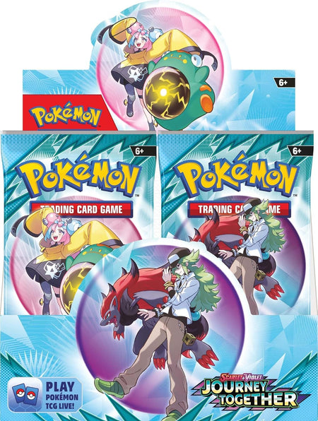Pokemon TCG: Scarlet & Violet—Journey Together Enhanced Booster - WiredVillage Games - The Pokémon Company