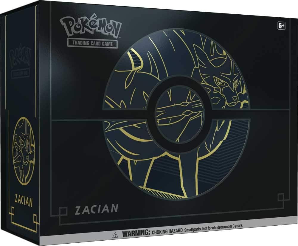 Pokémon TCG: Sword & Shield Elite Trainer Box Plus - Zacian / Zamazenta - WiredVillage Games - The Pokémon Company