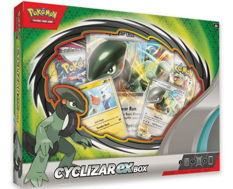 Pokemon Trading Card Game: Cyclizar ex Box - WiredVillage Games - The Pokémon Company