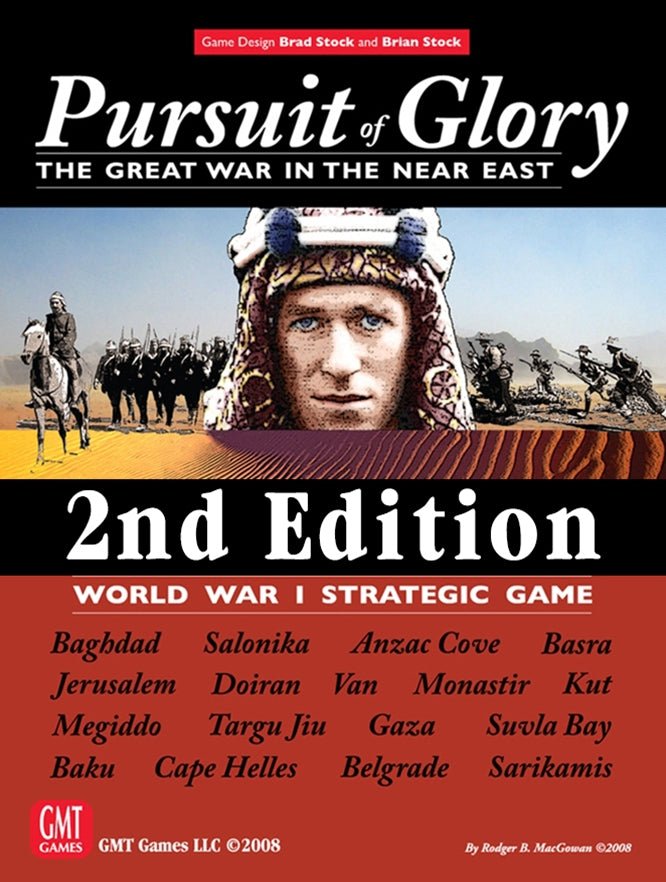 Pursuit of Glory 2nd Edition: The Great War in the Near East - WiredVillage GamesWiredvillage Games