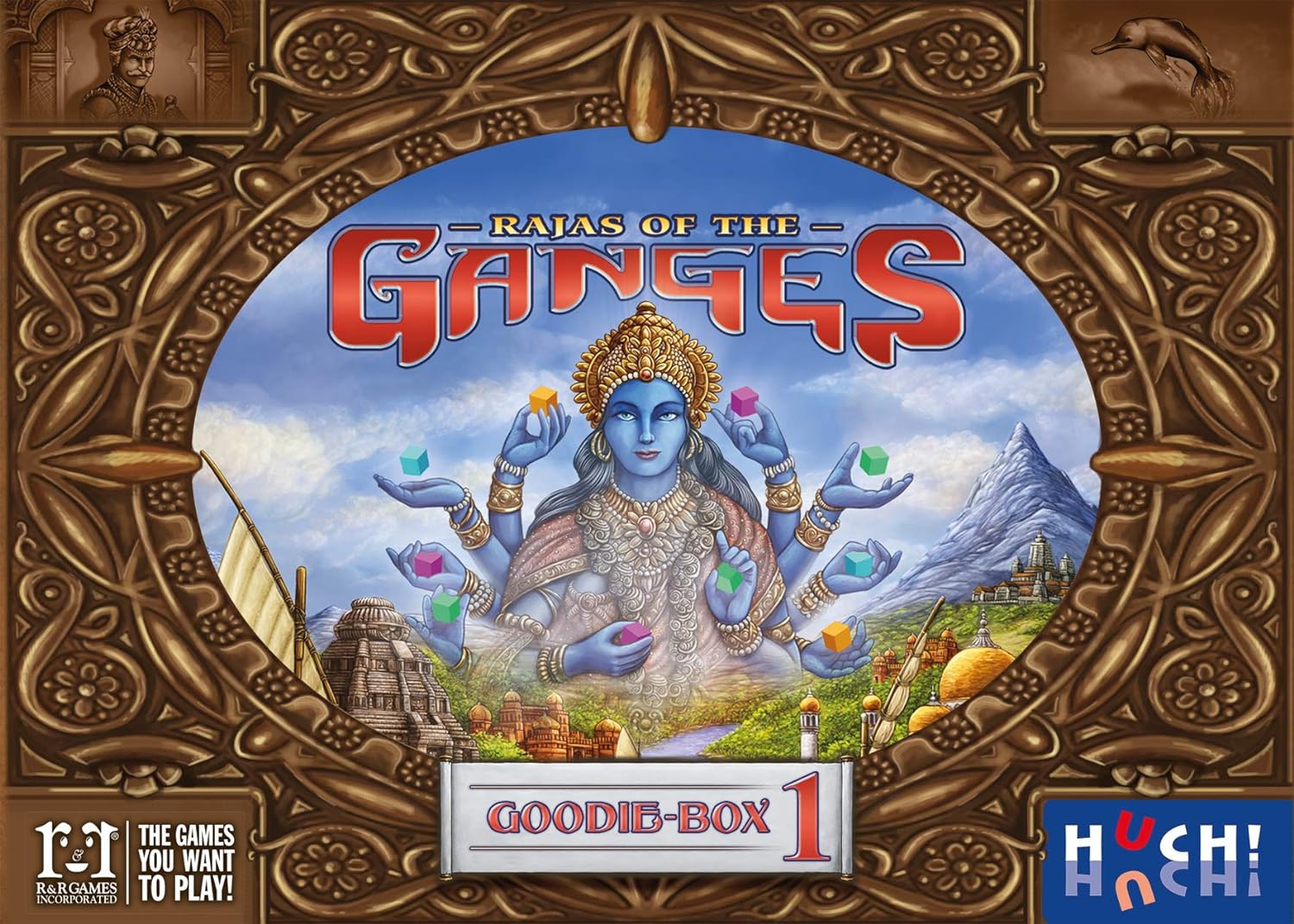 Rajas of the Ganges - Goodie Box - WiredVillage Games - HUCH!