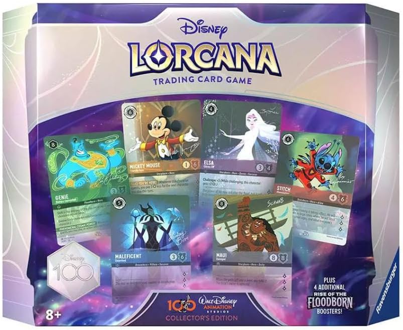 Ravensburger Disney Lorcana: D100 Collector's Edition TCG Gift Set - WiredVillage GamesWiredvillage Games